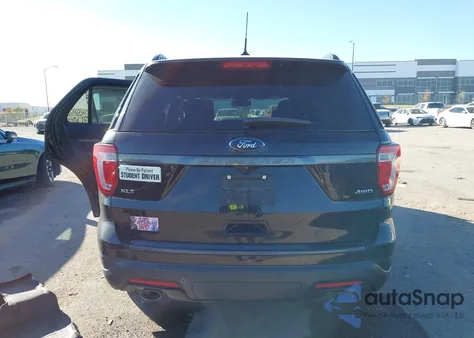 2019 Ford Explorer Xlt z USA, uszkodzony, nr VIN 1FM5K8D84KGA88426